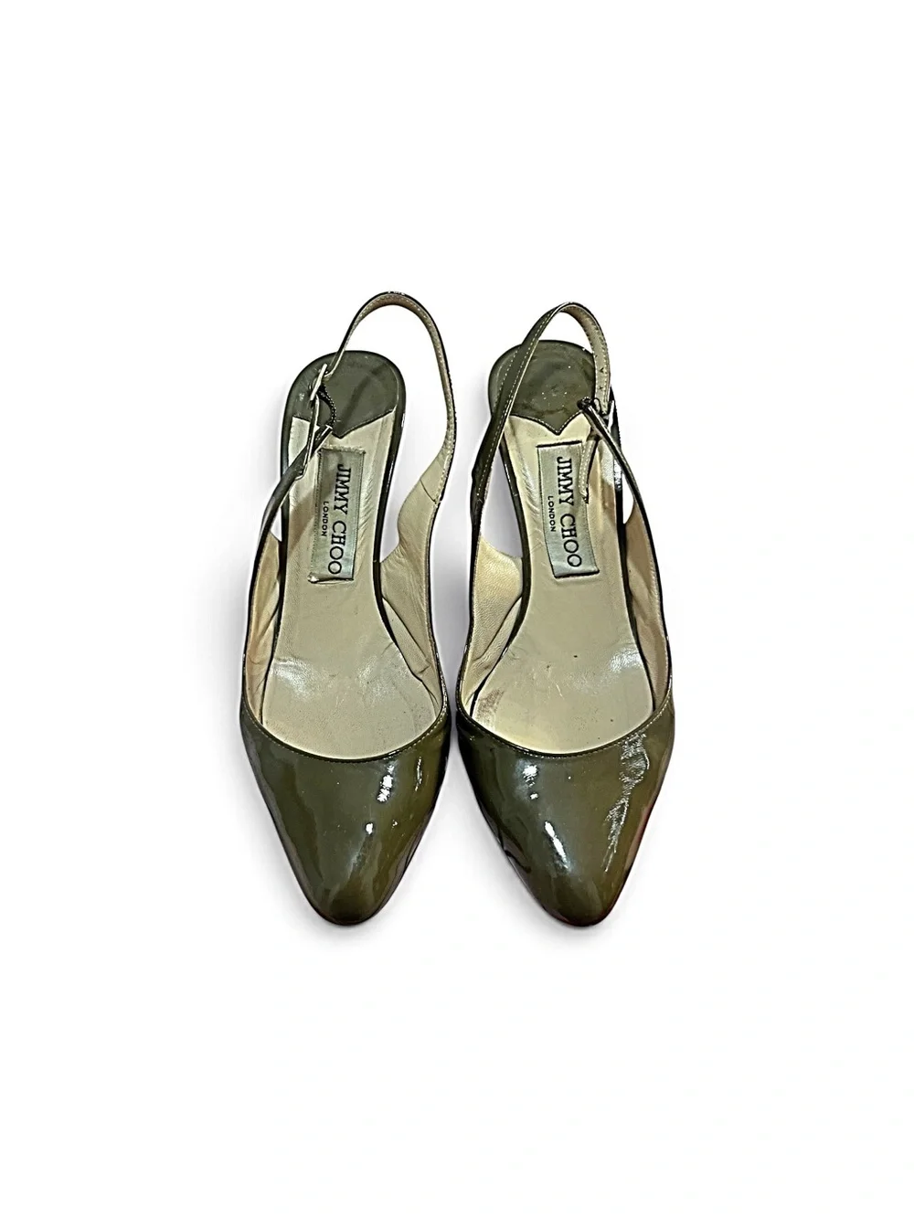 Jimmy Choo Izzy Patent Slingback Pumps